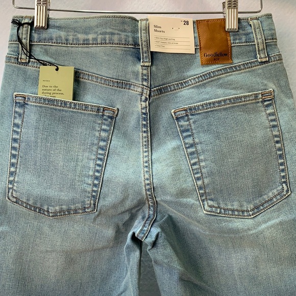 Goodfellow & Co Medium Wash Slim Jean Shorts - Picture 7 of 12